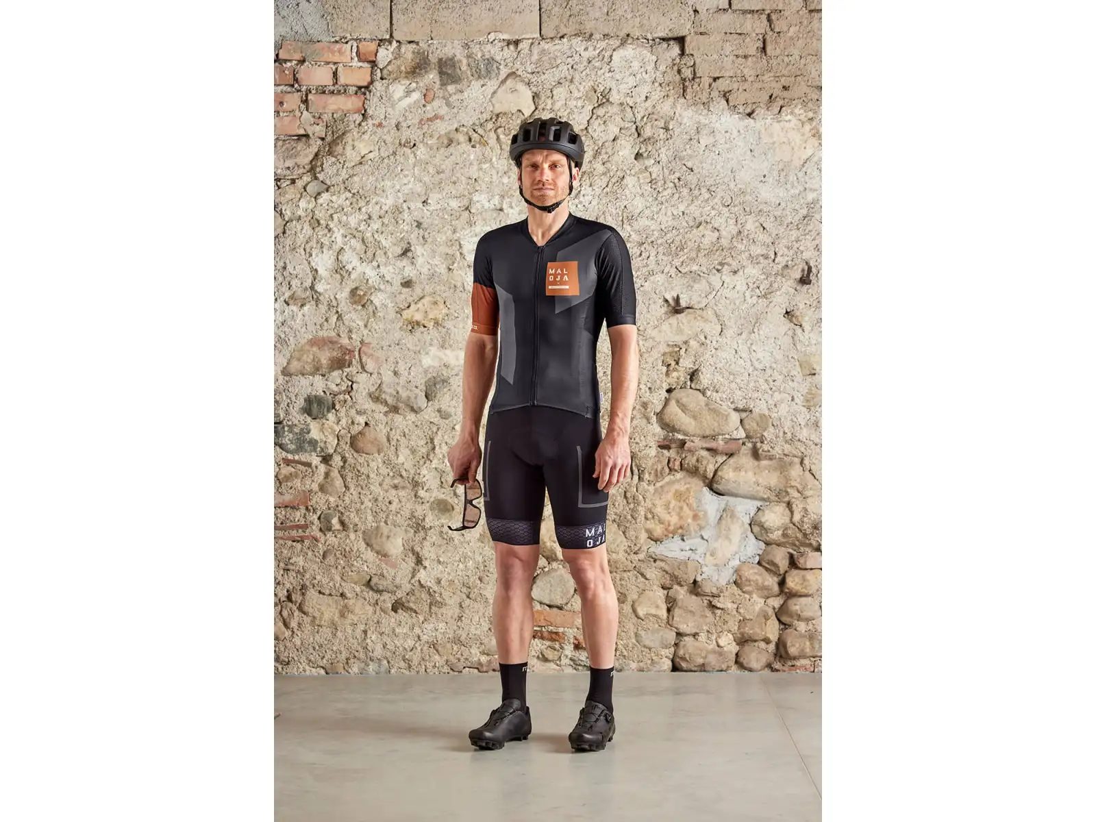 Maloja PaulM. Gravel Race Herren Kurzarmtrikot moonless