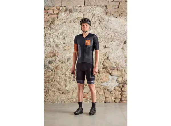 Maloja PaulM. Gravel Race Herren Kurzarmtrikot moonless