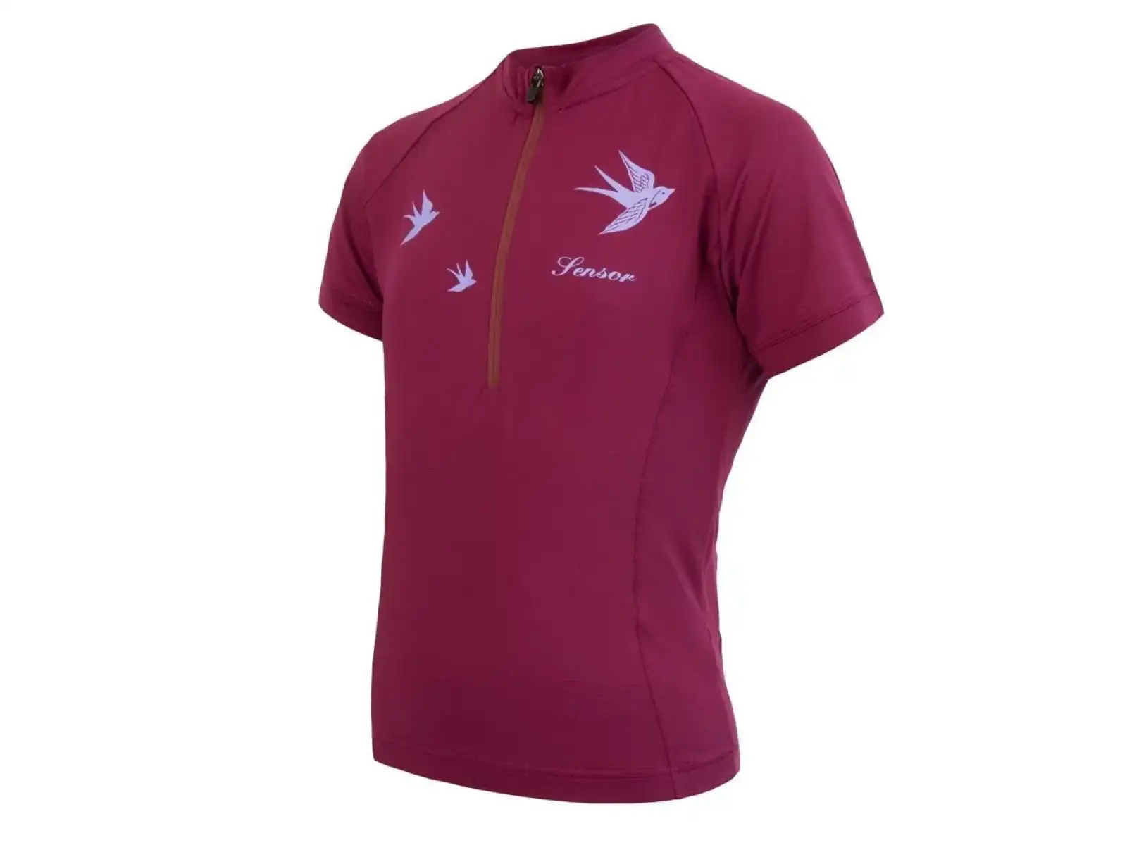 Sensor Coolmax Entry Kindertrikot kurzarm Lilla Swallow