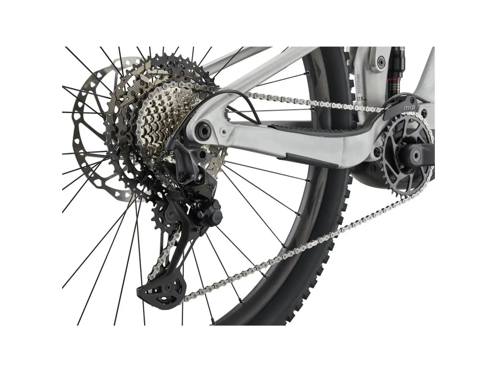 Giant Stance E+0 Pro Mountain E-Bike Raw Aluminum