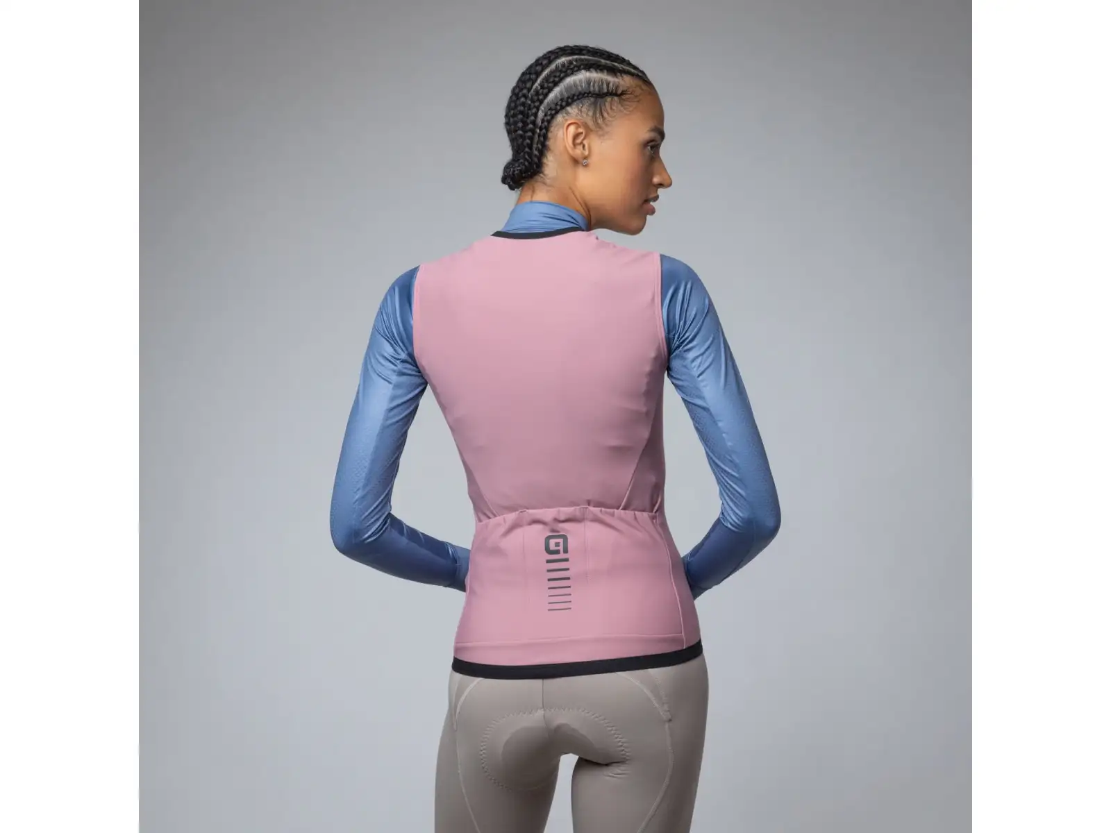 Alé PR-E Thermo 2.0 Damen-Fahrradweste Antique Pink