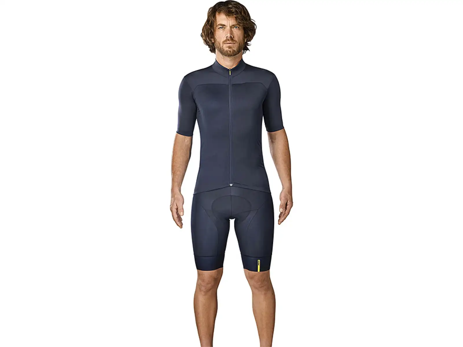 Mavic Essential Herrentrikot, kurze Ärmel, total Eclipse