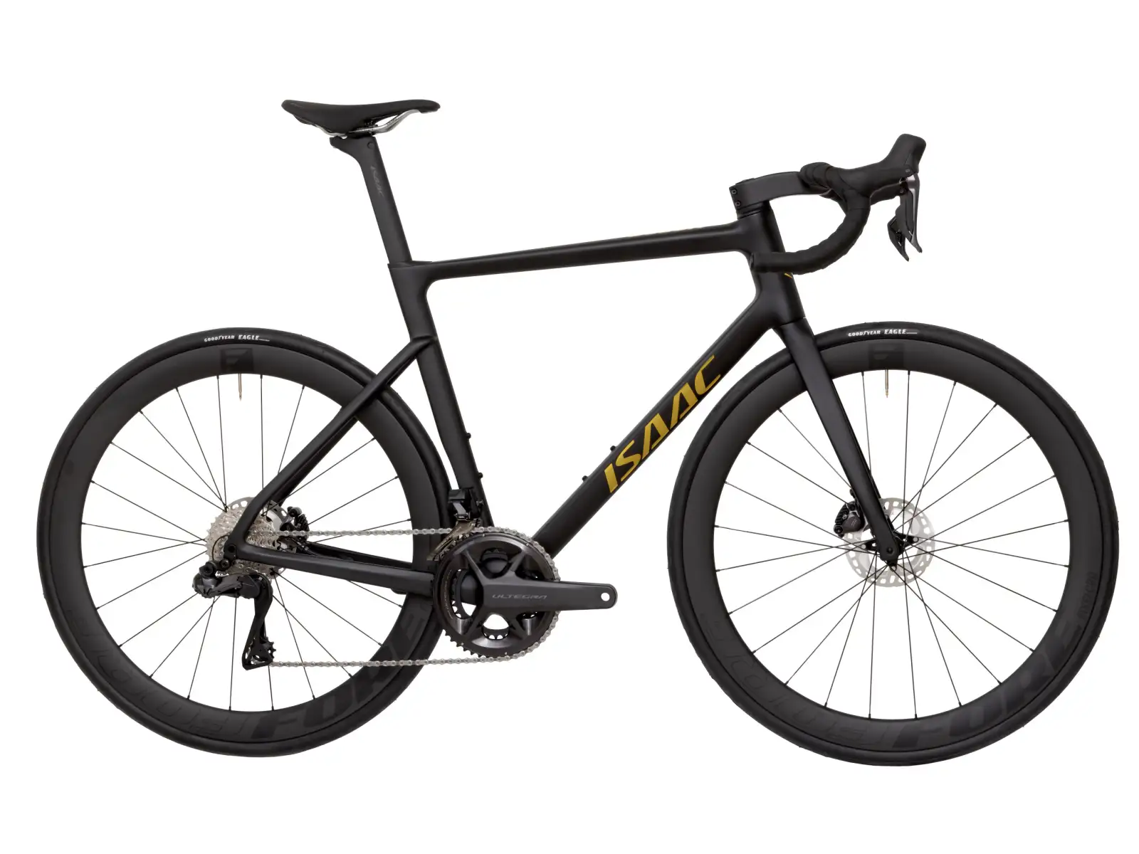 Isaac Boson Ultegra Di2 Rennrad Stone Black