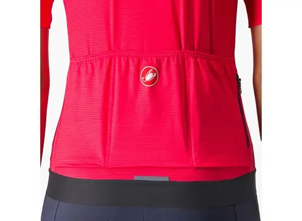 Castelli Espresso Damen-Trikot Kurzarm Hibiscus