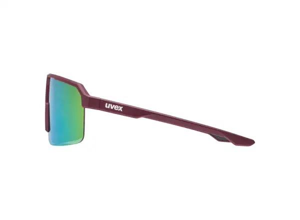 Uvex Ramp Sonnenbrille Burgundy Matt/Mirror Rose