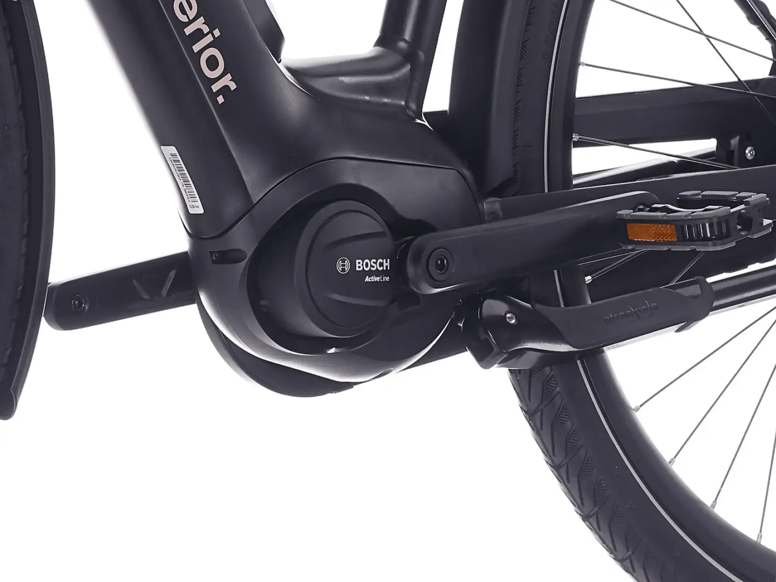 Superior eWAY 5.9 City E-Bike Matte Black