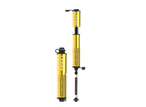 Lezyne Pocket Pro HV Pumpe Gold