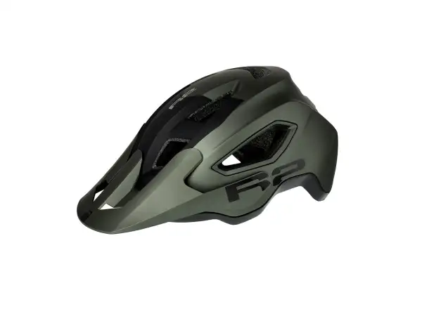 R2 Terraform Fahrradhelm dunkel olivgrün/schwarz