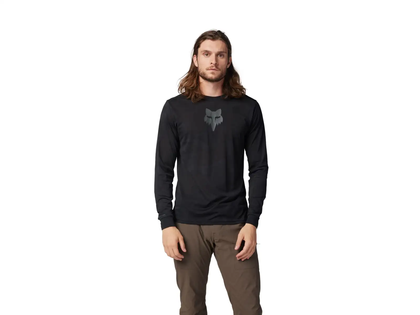 Fox Ranger TruDri Herren Trikot langärmlig Black