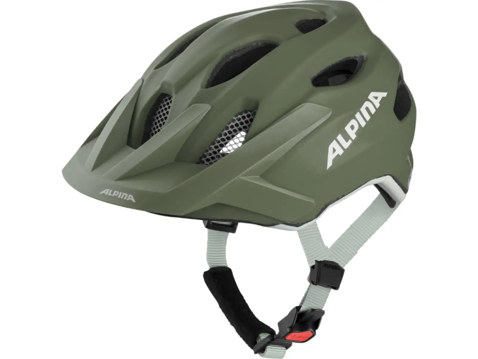 Alpina Apax JR. MIPS Fahrradhelm Olive Matt