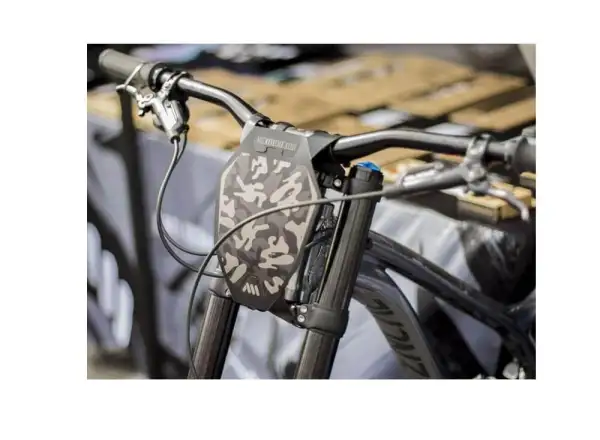 All Mountain Style Number Plate Startnummernschild Camo/Black