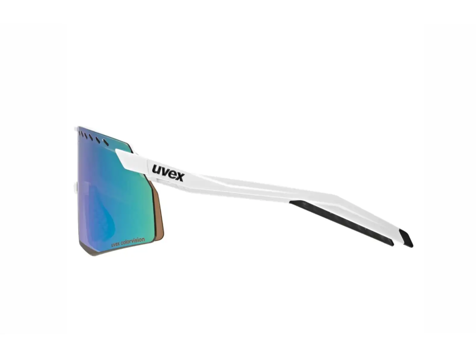 Uvex Pace Stage ColorVision Small Brille White Matt/Mirror Green