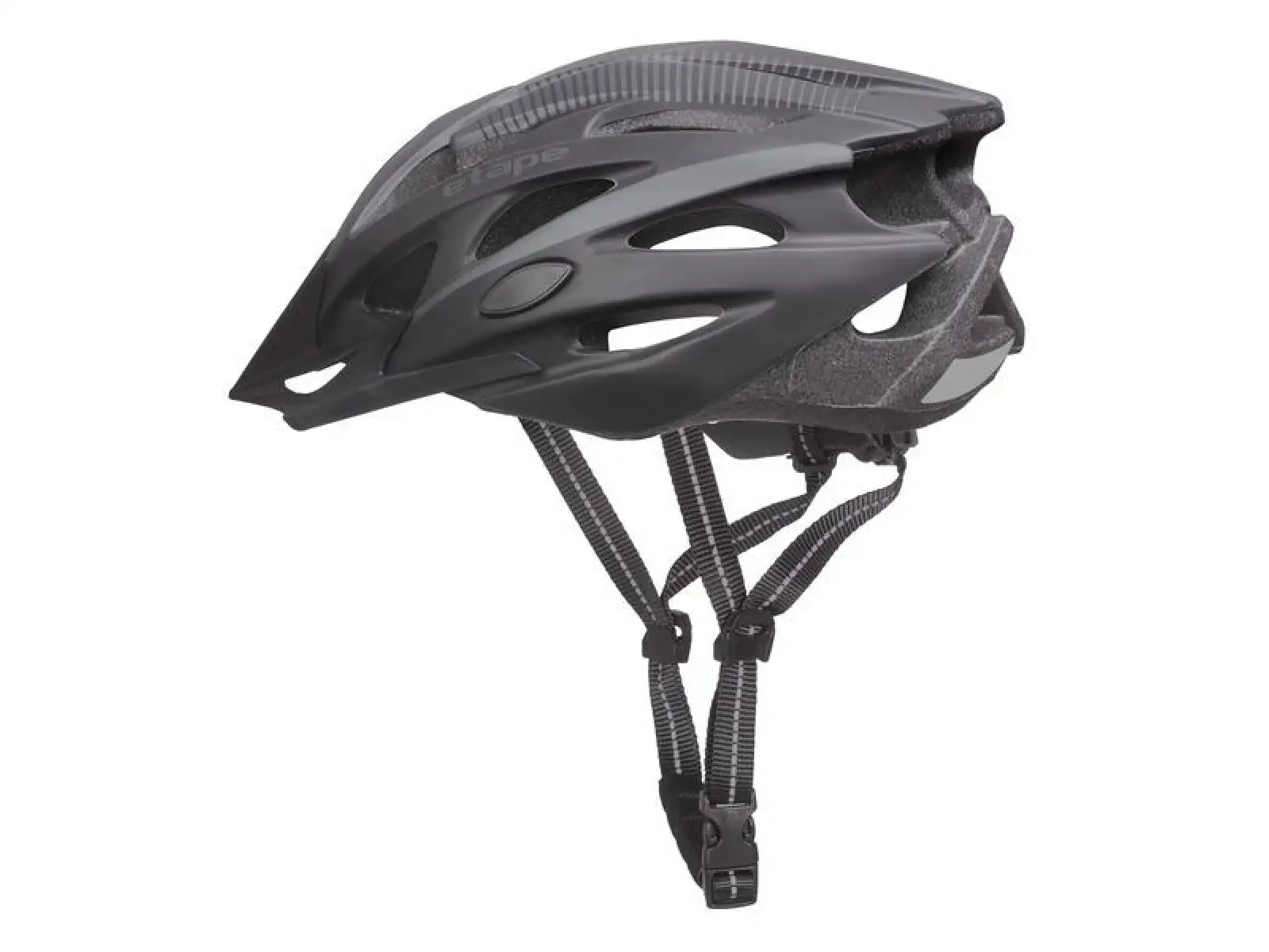Etape Twister Herrenhelm schwarz/Titan matt