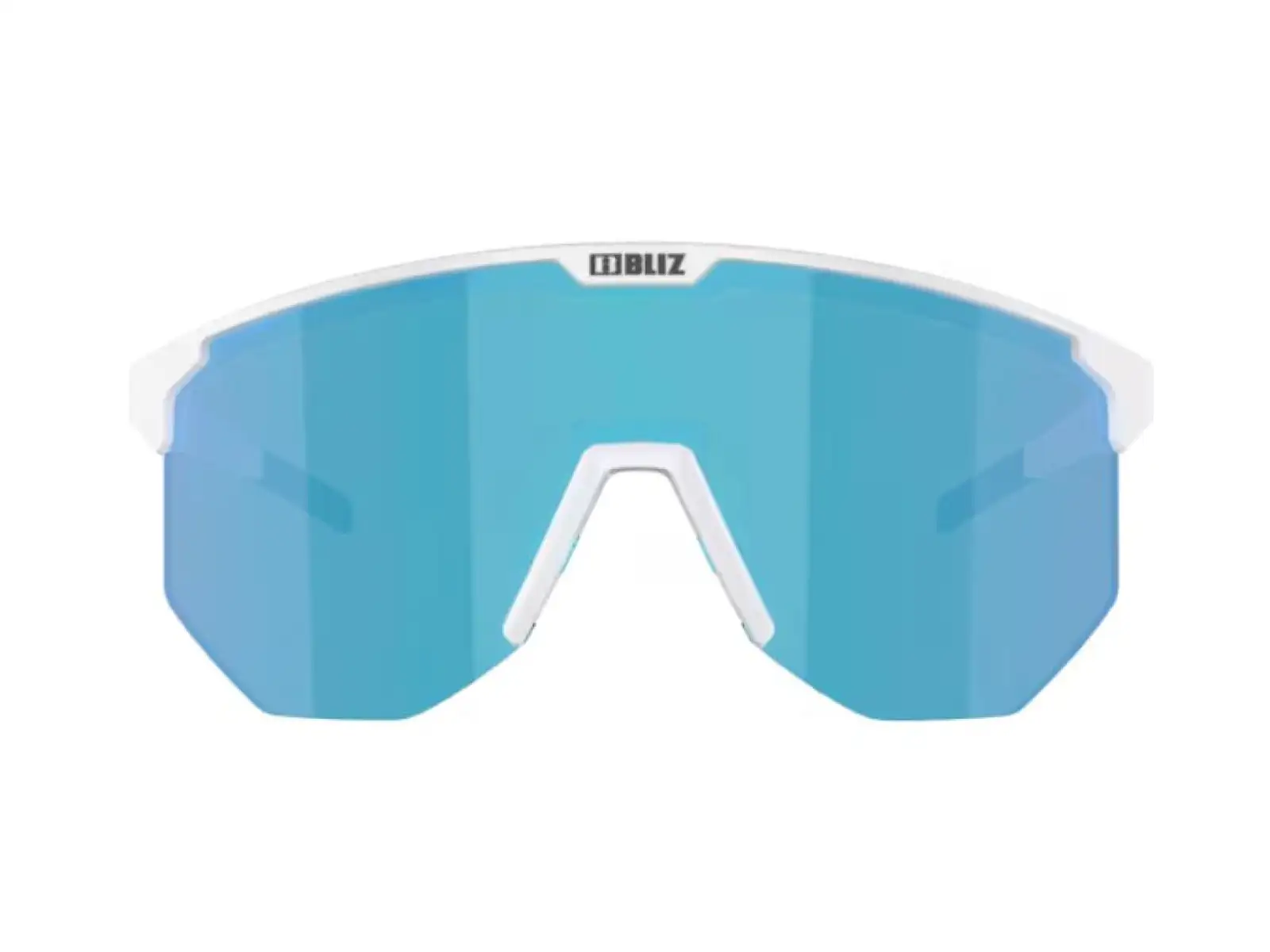 Bliz Hero Small Brille White/Brown Blue