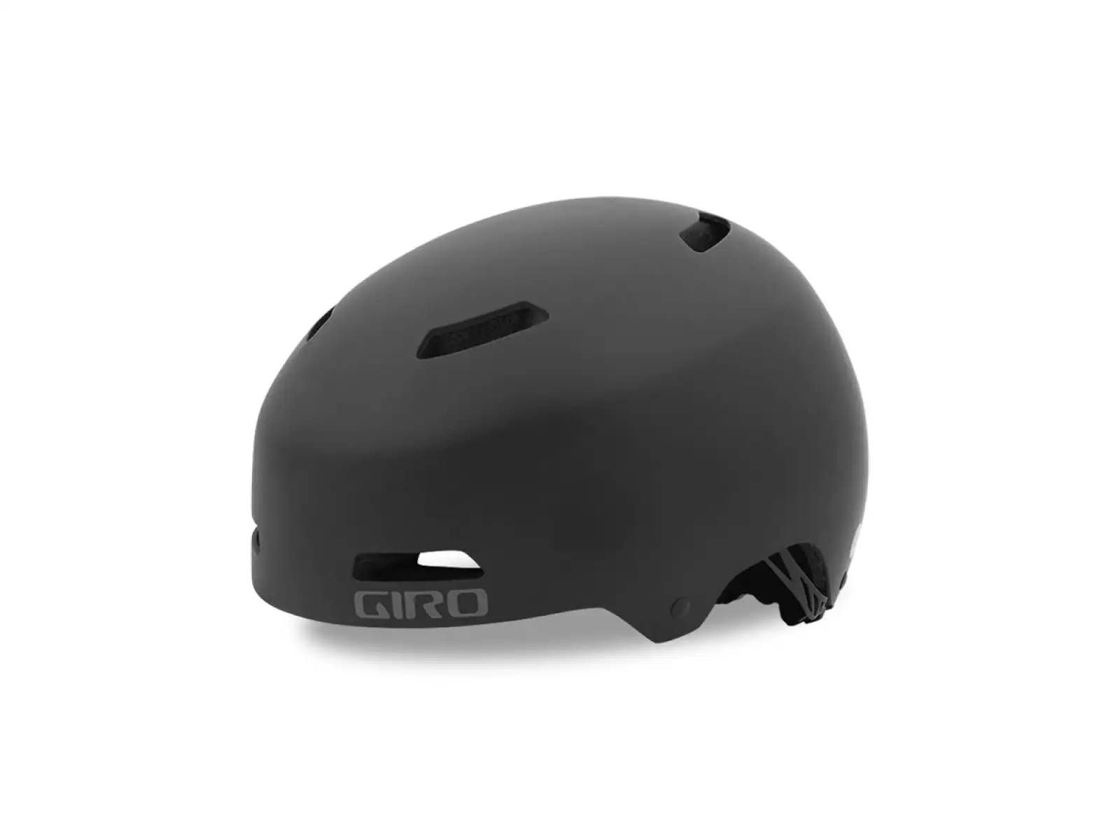Giro Quarter FS Helm Mat Schwarz, Größe M (55–59 cm)