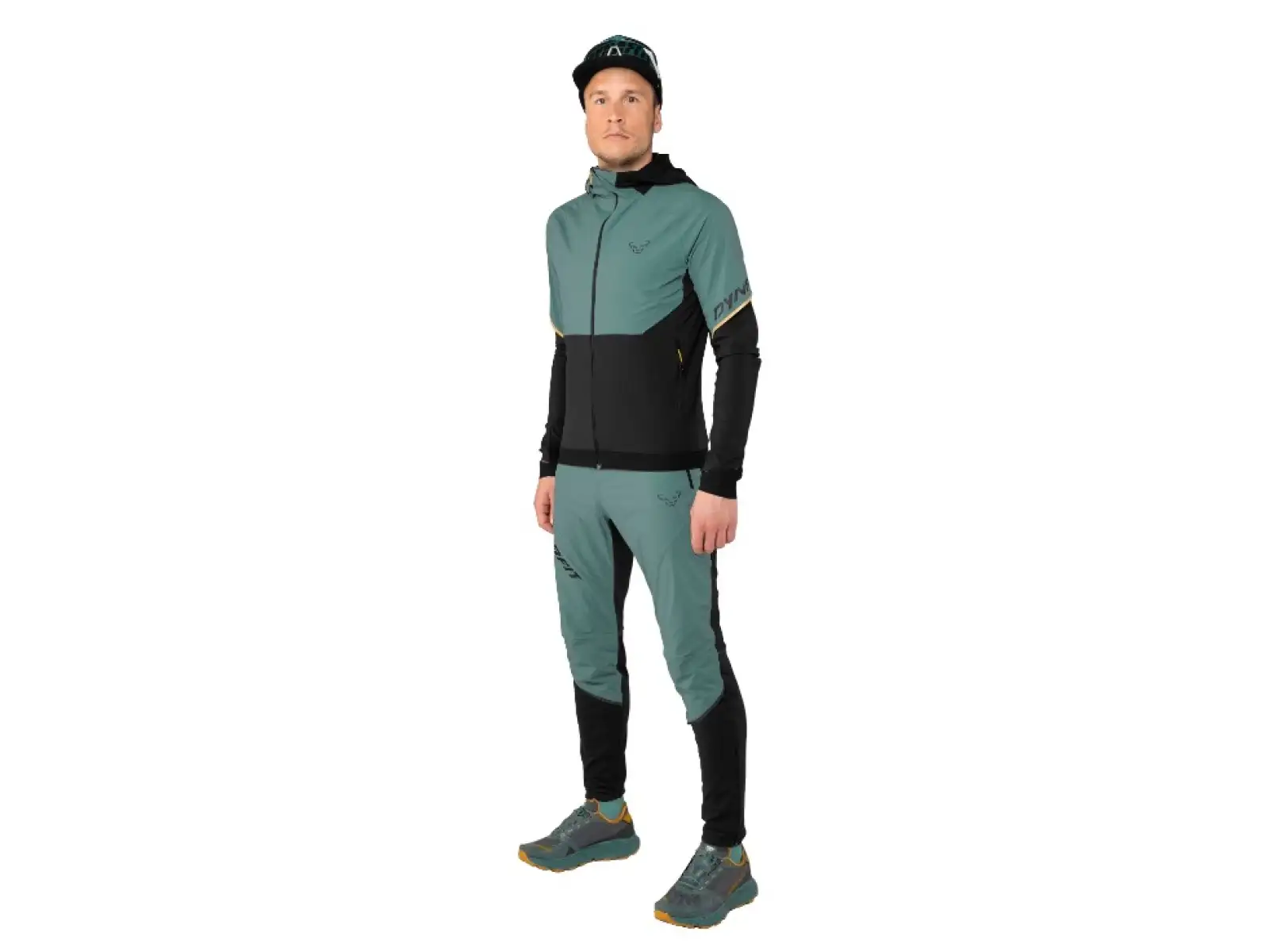 Dynafit Alpine Hybrid  Herren Langlaufjacke Atlantic