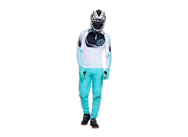 Troy Lee Designs Sprint Ultra Herren Trikot Langarm Proton White