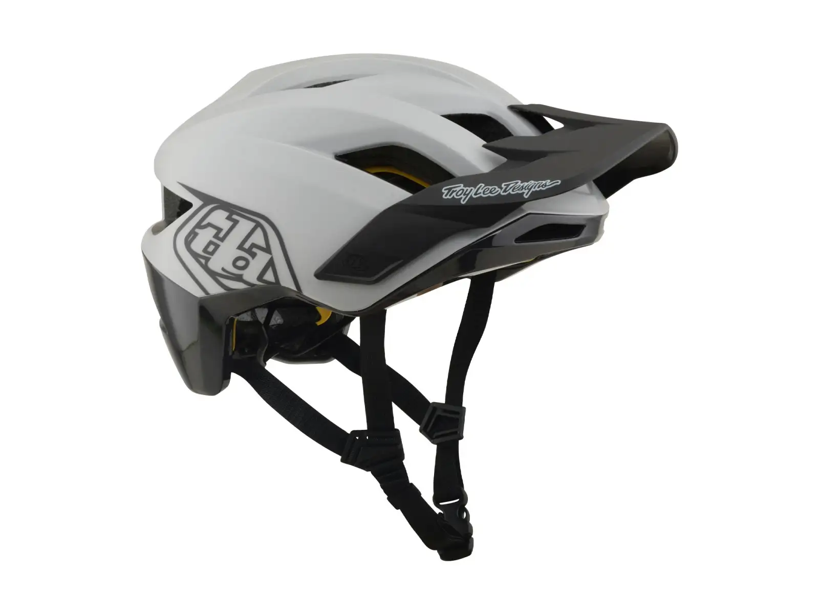 Troy Lee Designs Flowline MIPS Helm Point Gray