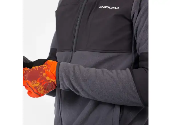 Endura Hummvee Full Zip Fleece Herren-Fleecejacke Schwarz