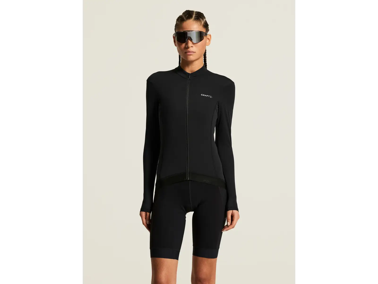 Craft Endur Training Damen-Trikot Langarm schwarz