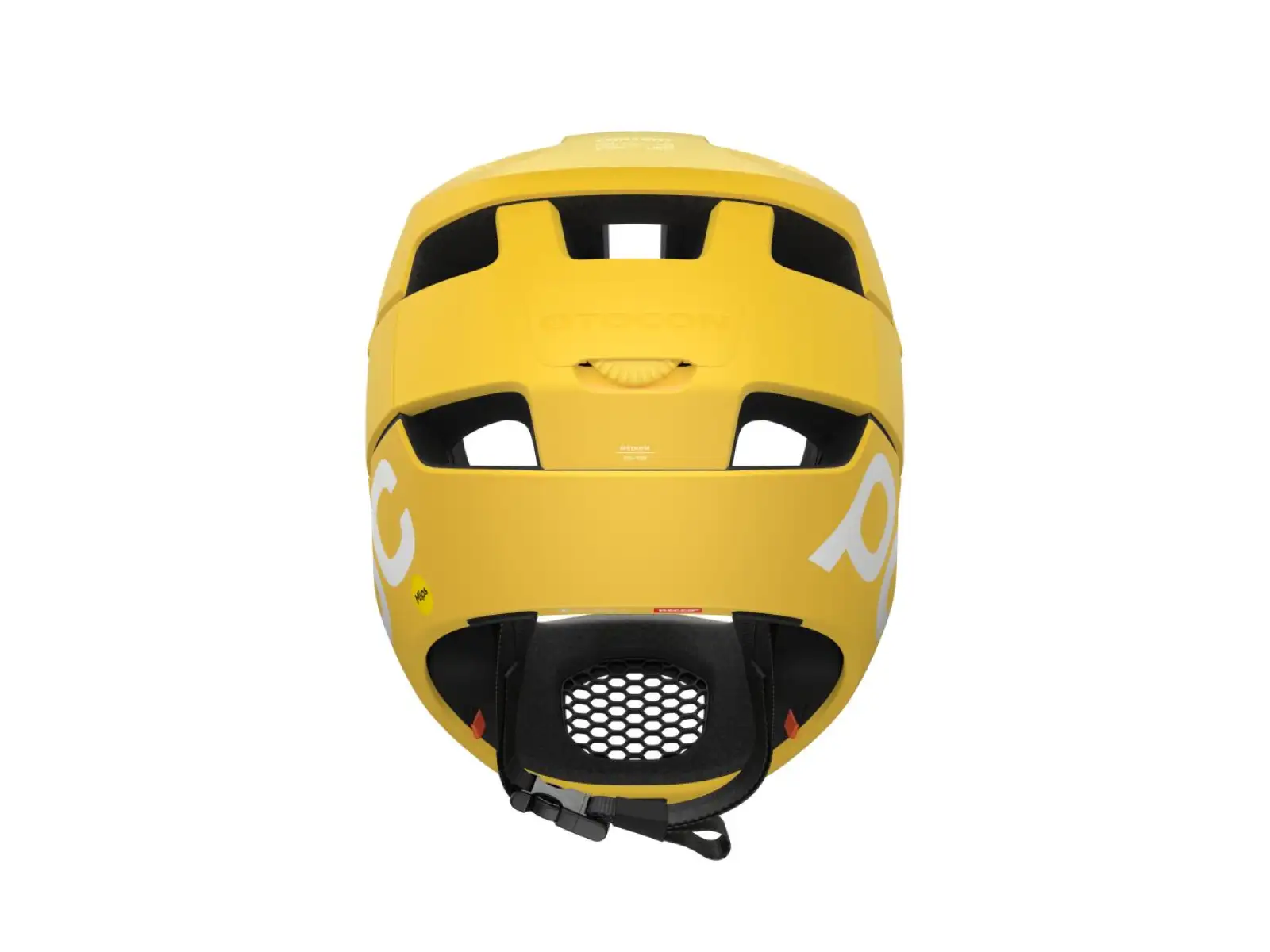 POC Otocon Race MIPS Helm Aventurine Yellow Matt
