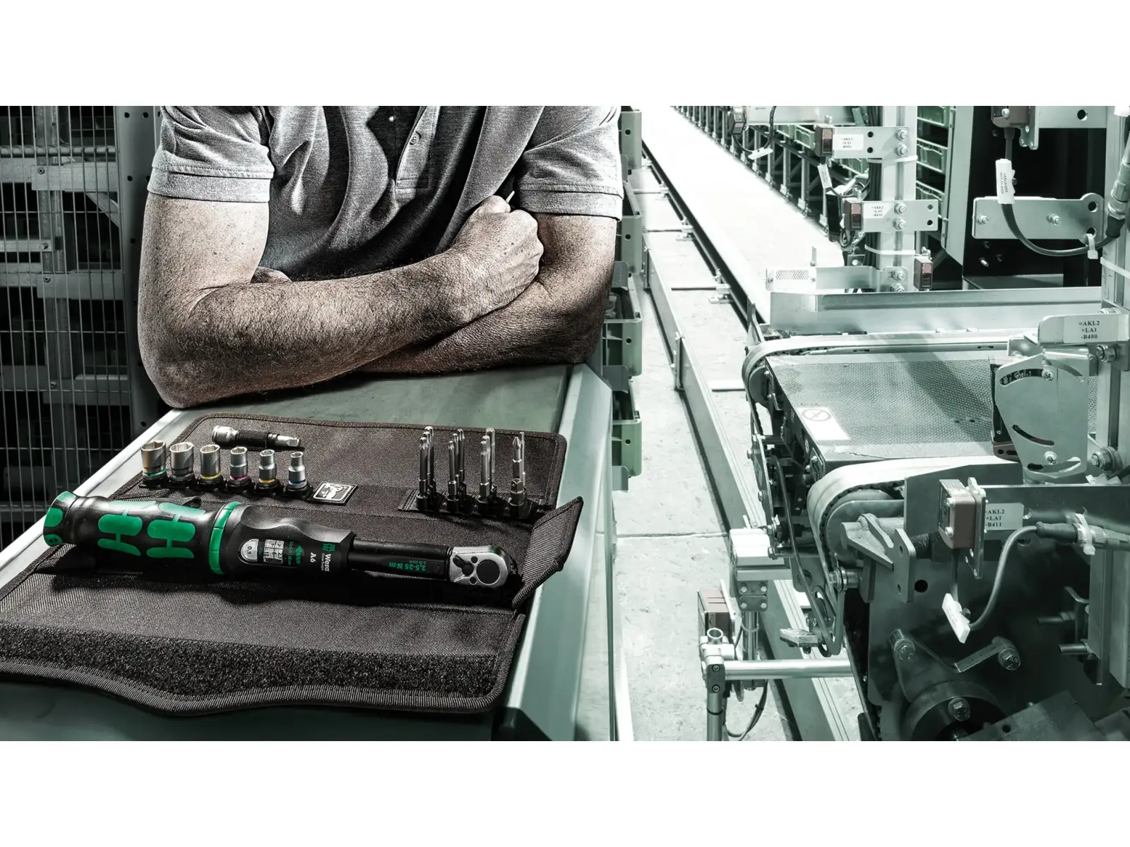 Wera Click-Torque A 6 Set 1 1/4" 2,5-25 Nm Drehmomentsatz 20 Teile