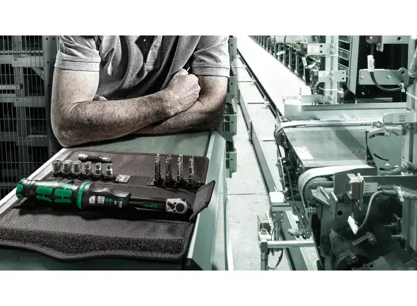 Wera Click-Torque A 6 Set 1 1/4" 2,5-25 Nm Drehmomentsatz 20 Teile