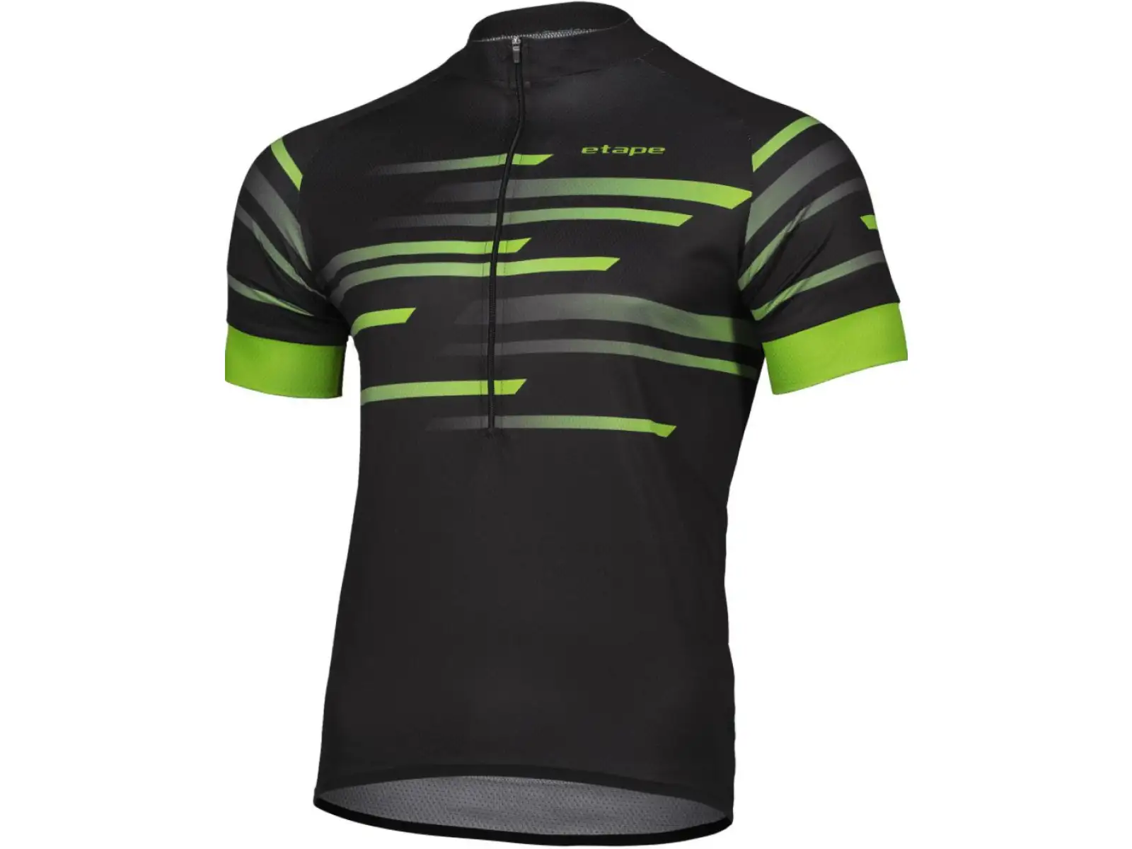 Etape Energy Herren Kurzarmtrikot schwarz/grün