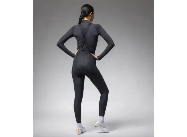 Alé R-EV1 Voltage Damen Winterhose mit Trägern schwarz