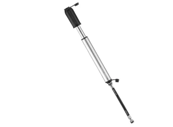 Lezyne Sport Drive HV Pumpe grau / Hochglanz