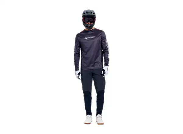 Troy Lee Designs Stage Herren-Trikot Langarm Signature Carbon