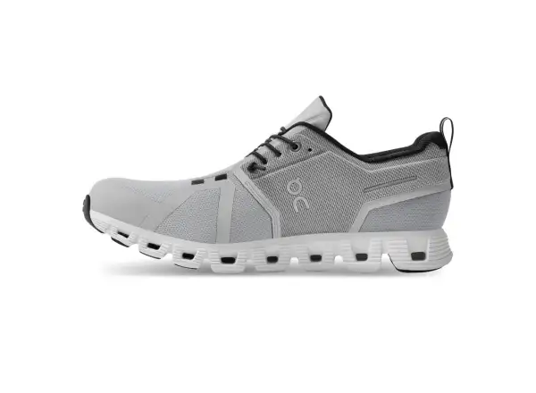 On Cloud 5 Waterproof Damen-Laufschuh Glacier/White