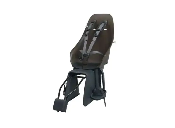 Urban Iki Kindersitz mit Adapter und Rahmenhalterung SET Koge Brown/Bincho Black.
