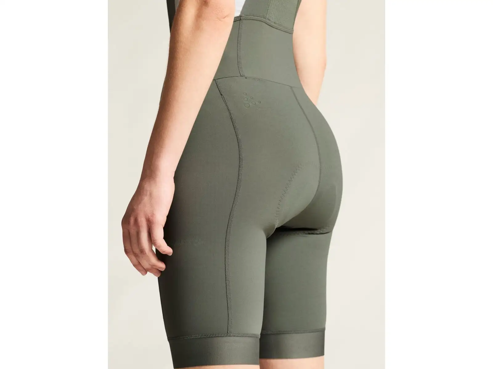 Craft Endur Cargo Bib C3 Damen Radhose mit Polster und Träger grün
