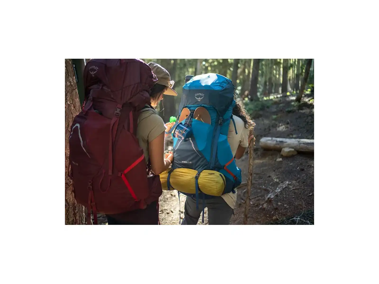 Osprey ATMOS AG LT 65 Rucksack Night shift/scoria blue L/XL