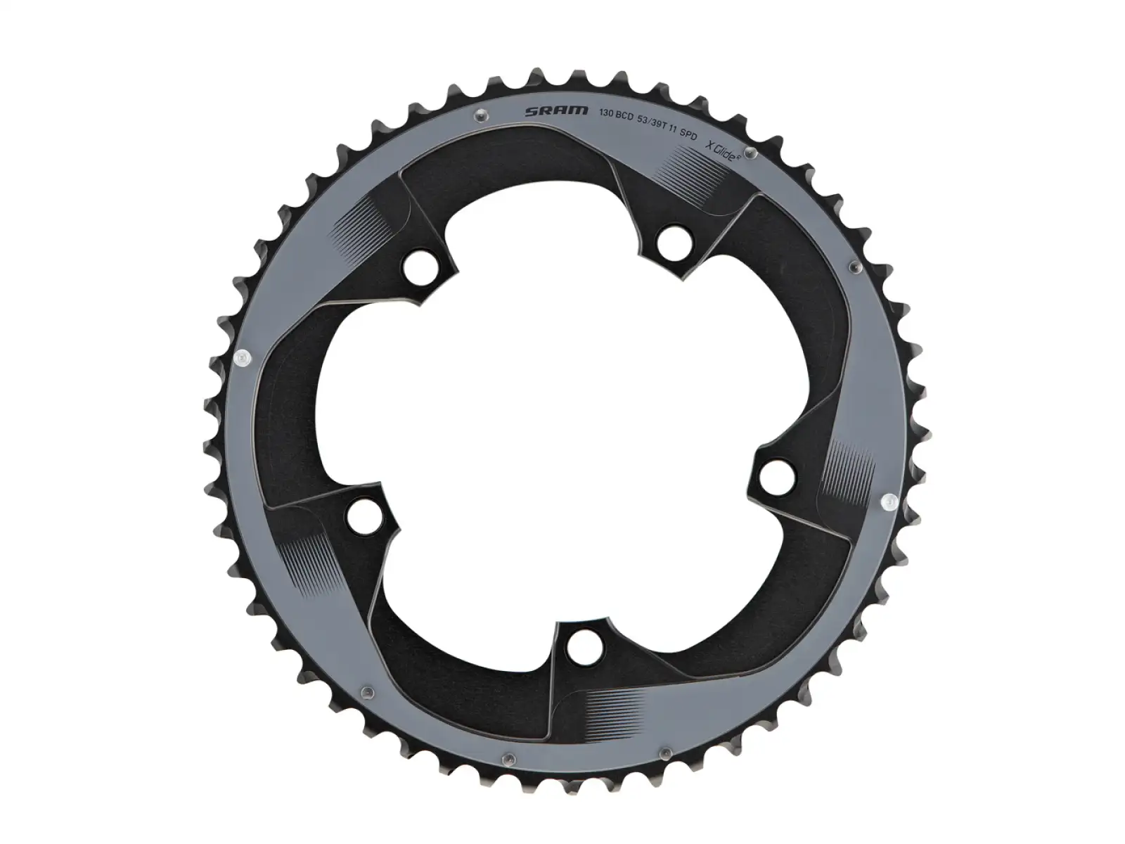 Sram Force 22 X-Glide 53Z 130 mm Kettenblatt Blast Black