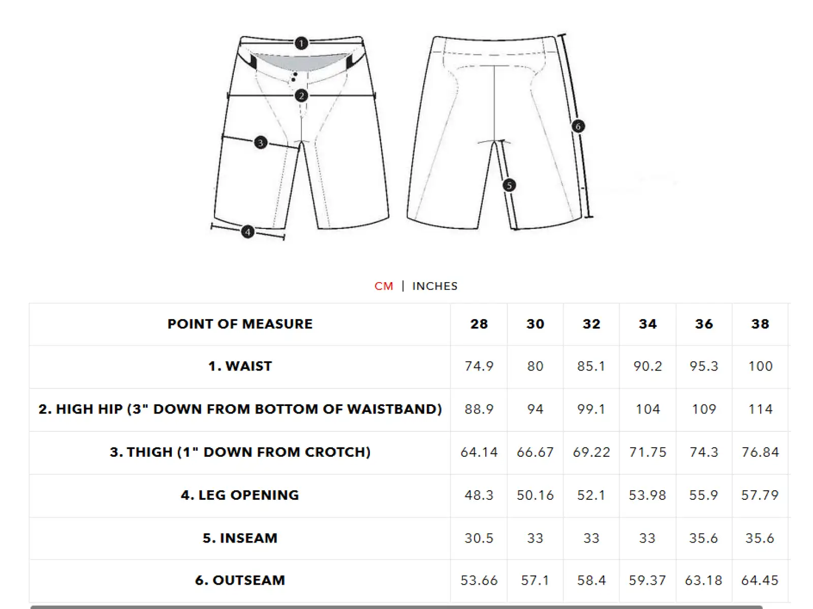 Troy Lee Designs Skyline Shorts mit Einsatz Mono Caper