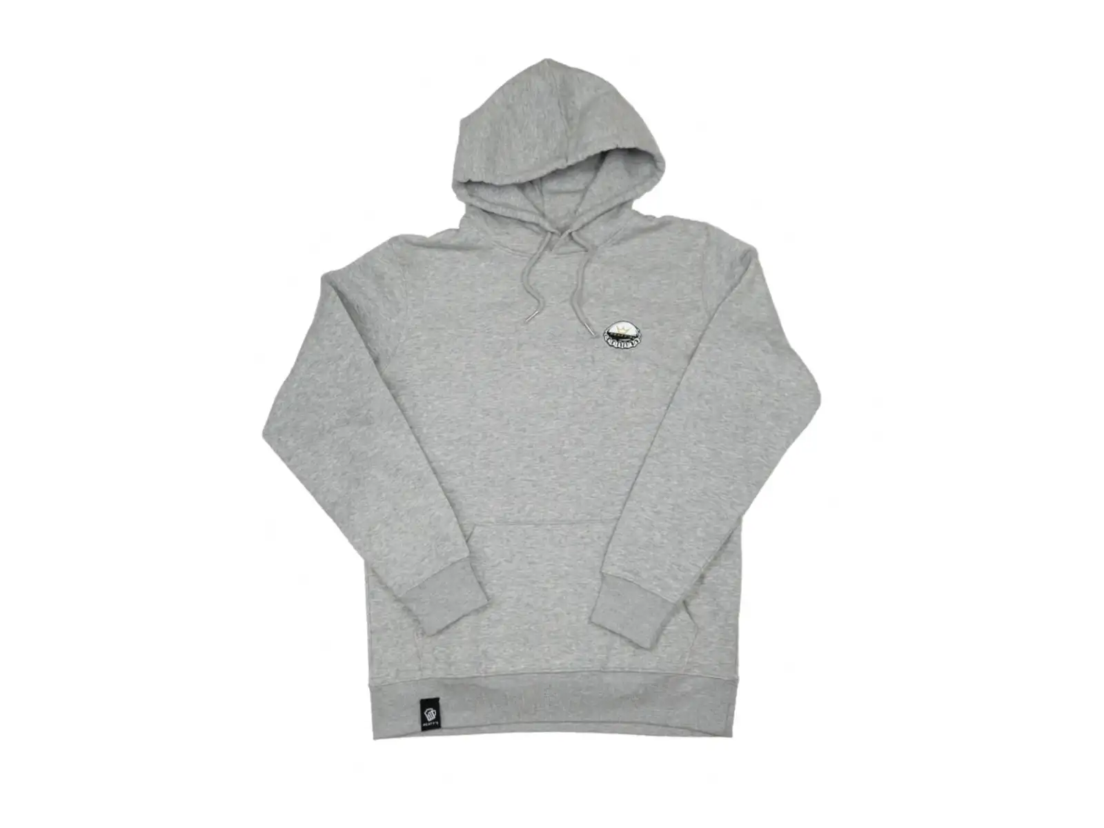 Peatys Pubwear Herrenhoodie mit Kapuze Homebrew / Heather Grey