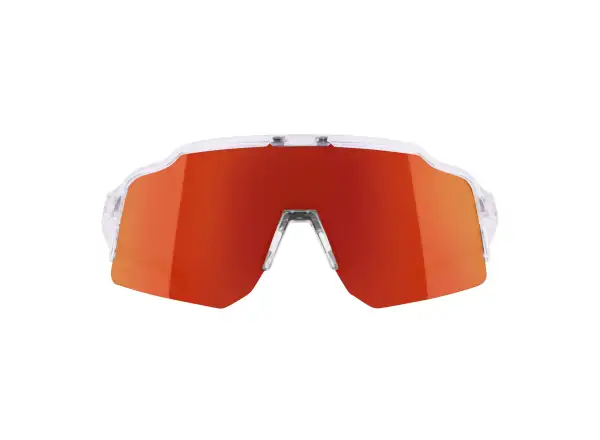 Force Strive Fahrradbrille transparent/rot verspiegeltes Glas