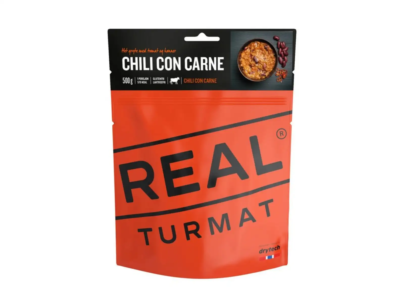 Real Turmat dehydrierte Mahlzeit Chilli con carne