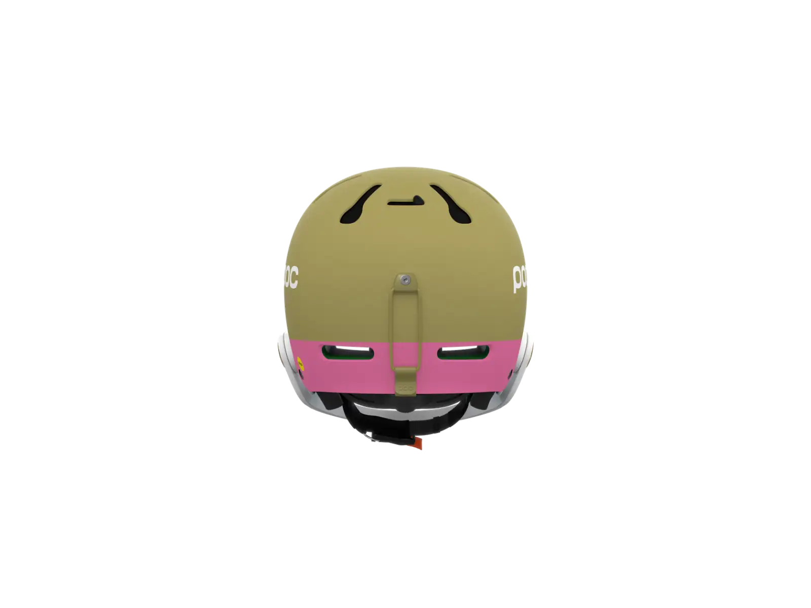 POC Artic SL MIPS Skihelm Olivine Green Matt/Thulite Pink Matt