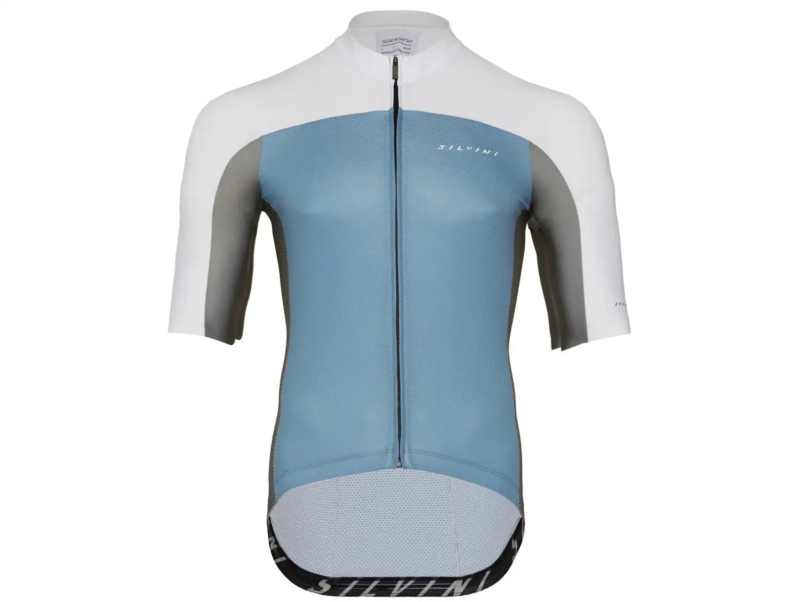 Silvini Stelvio Herren-Trikot kurzarm Cloud/Blue