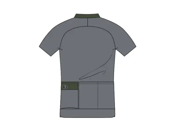 Dotout Oxygen Damen-Trikot mit kurzen Ärmeln Grün
