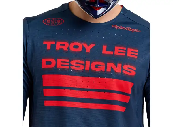 Troy Lee Designs Sprint Herren-Trikot Langarm Segment Midnight