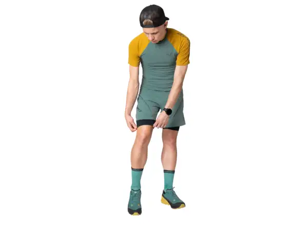 Dynafit Ultra 2in1 Herren Laufshorts Atlantic