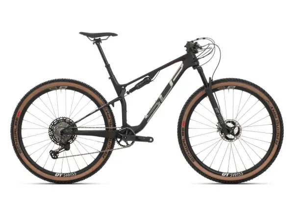 Vollgefedertes Mountainbike Superior Team XF 29 Matte Carbon/Chrome/Team Red