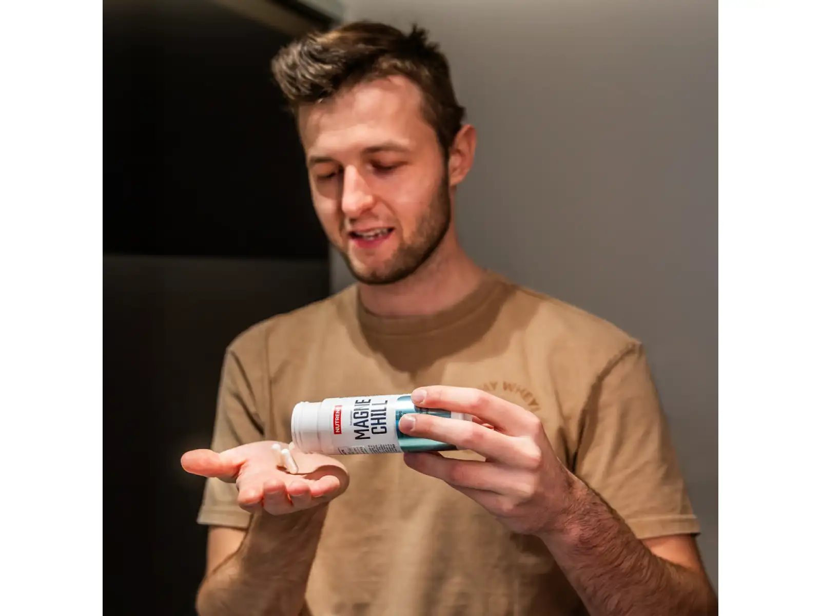 Nutrend Magnechill Magnesiumbisglycinat mit Vitamin B6 90 Kapseln