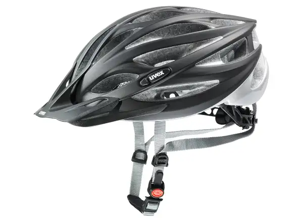 Uvex Oversize Helm Schwarz matt/Silber