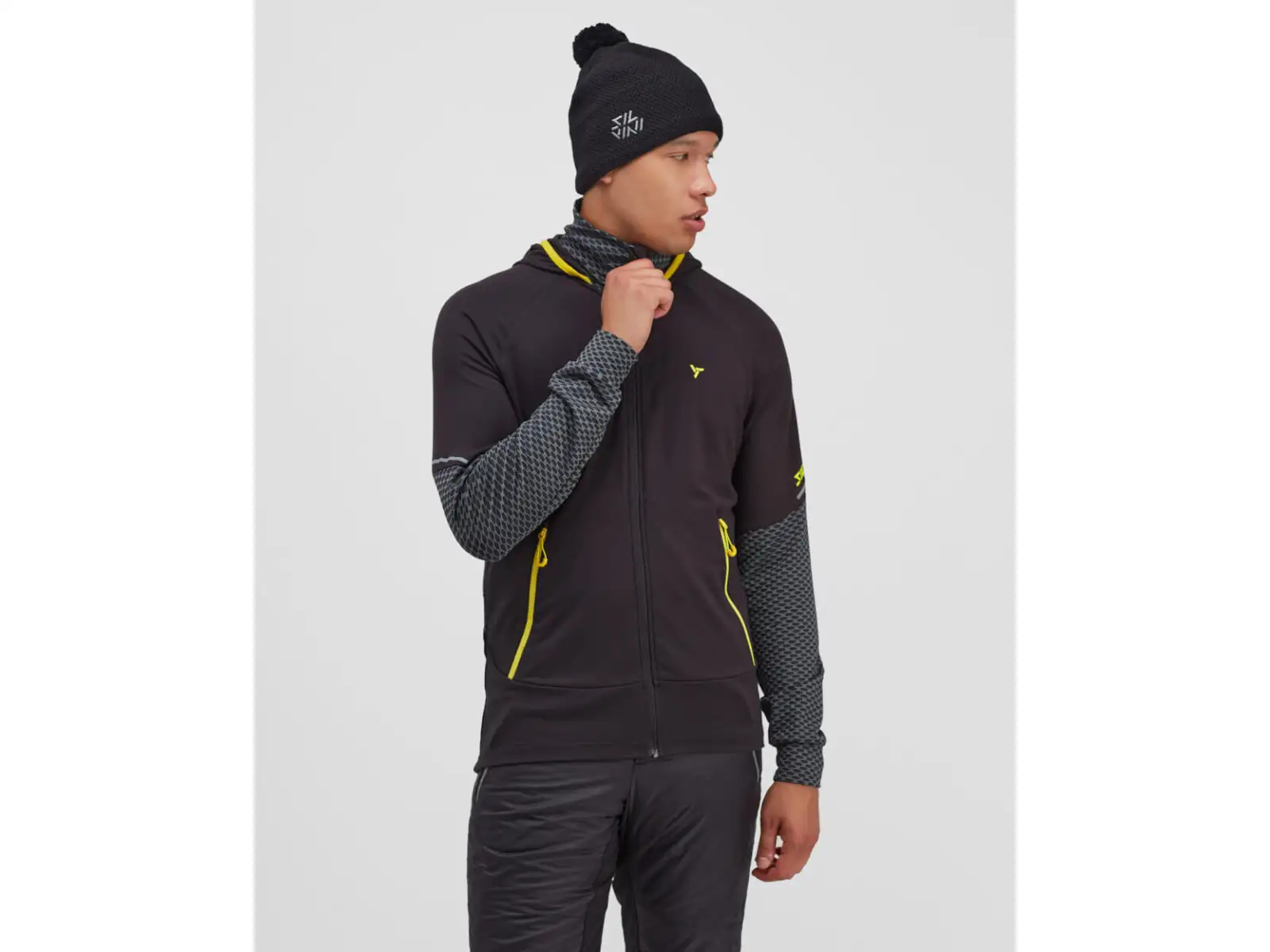 Silvini Artico Herrenjacke schwarz/wolke