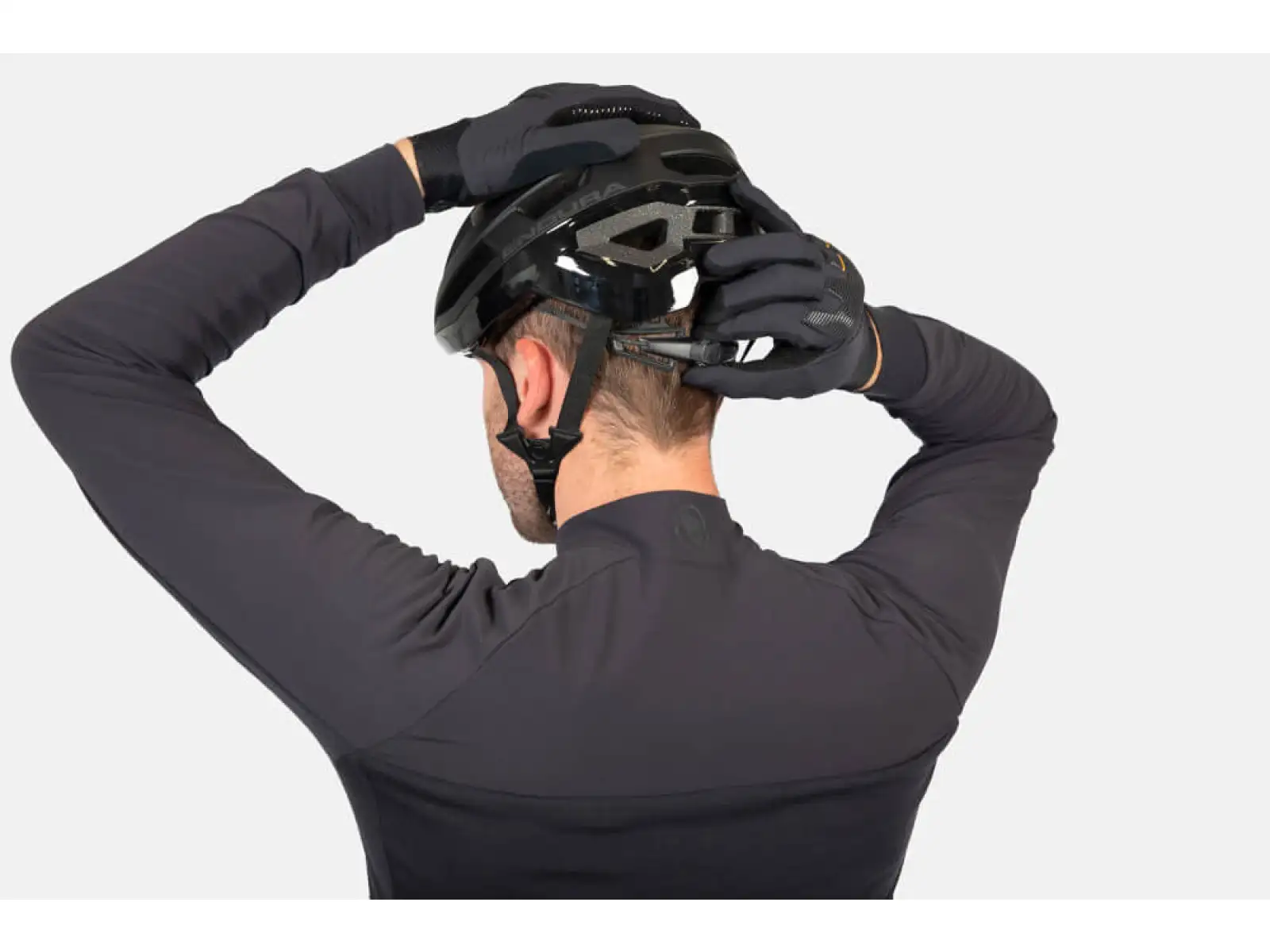 Endura GV500 Herren-Langarmtrikot schwarz